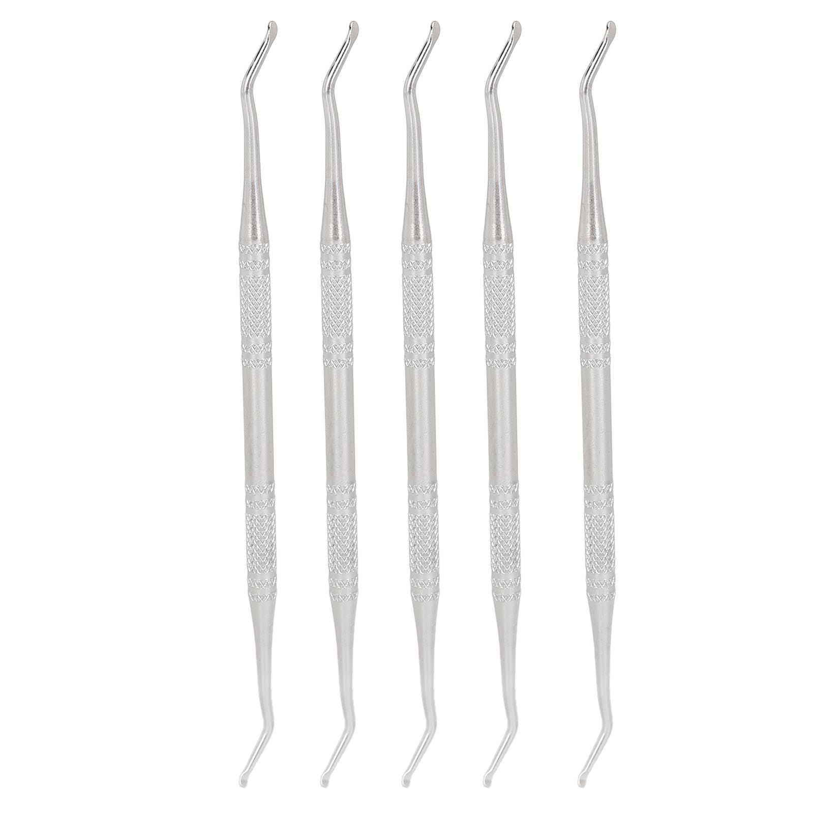 5pcs Ingrown Toenail Removal Tool Double Head Professional Nail Cleaner Tool for Manicure
5pcs Ingrown Toenail Removal Tool Double Head Professional Nail Cleaner Tool for Manicure