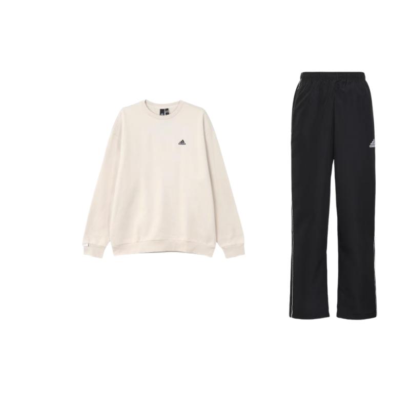 Adidas Crew Neck Logo Comfortable Long Sleeve Pullover Top Vintage Solid Color Elastic Pants Casual Sports Set Men Sets CE9045+IV7598 XXL
Adidas Crew Neck Logo Comfortable Long Sleeve Pullover Top Vintage Solid Color Elastic Pants Casual Sports Set Men Sets CE9045+IV7598 XXL