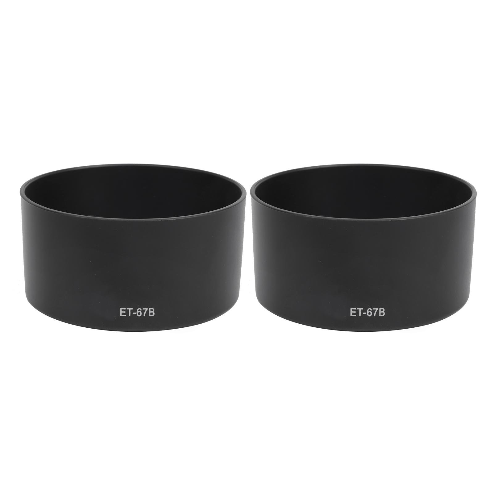2pcs ET67B Plastic Camera Mount Lens Hood Lightweight Fit for EFS 60mm F 2.8 USM Lens
2pcs ET67B Plastic Camera Mount Lens Hood Lightweight Fit for EFS 60mm F 2.8 USM Lens