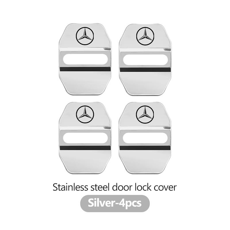 For Benz 4PCS Car Styling Door Lock Cover Stainless Steel Protection Accessories AMG Exclusive W204 W222 W205 W203 W213 W124
For Benz 4PCS Car Styling Door Lock Cover Stainless Steel Protection Accessories AMG Exclusive W204 W222 W205 W203 W213 W124