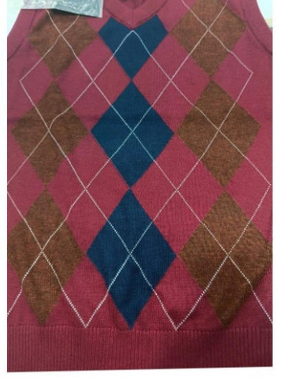 Мужской жилет-свитер без рукавов с V-образным вырезом - Весна/Осень W916 2XL-125 красный
Мужской жилет-свитер без рукавов с V-образным вырезом - Весна/Осень W916 2XL-125 красный