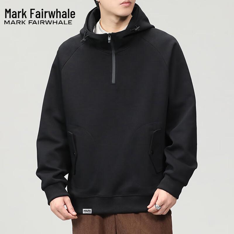 Mark Fairwhale Men s Half-Zip Hooded Sweatshirt 2XL
Mark Fairwhale Men s Half-Zip Hooded Sweatshirt 2XL