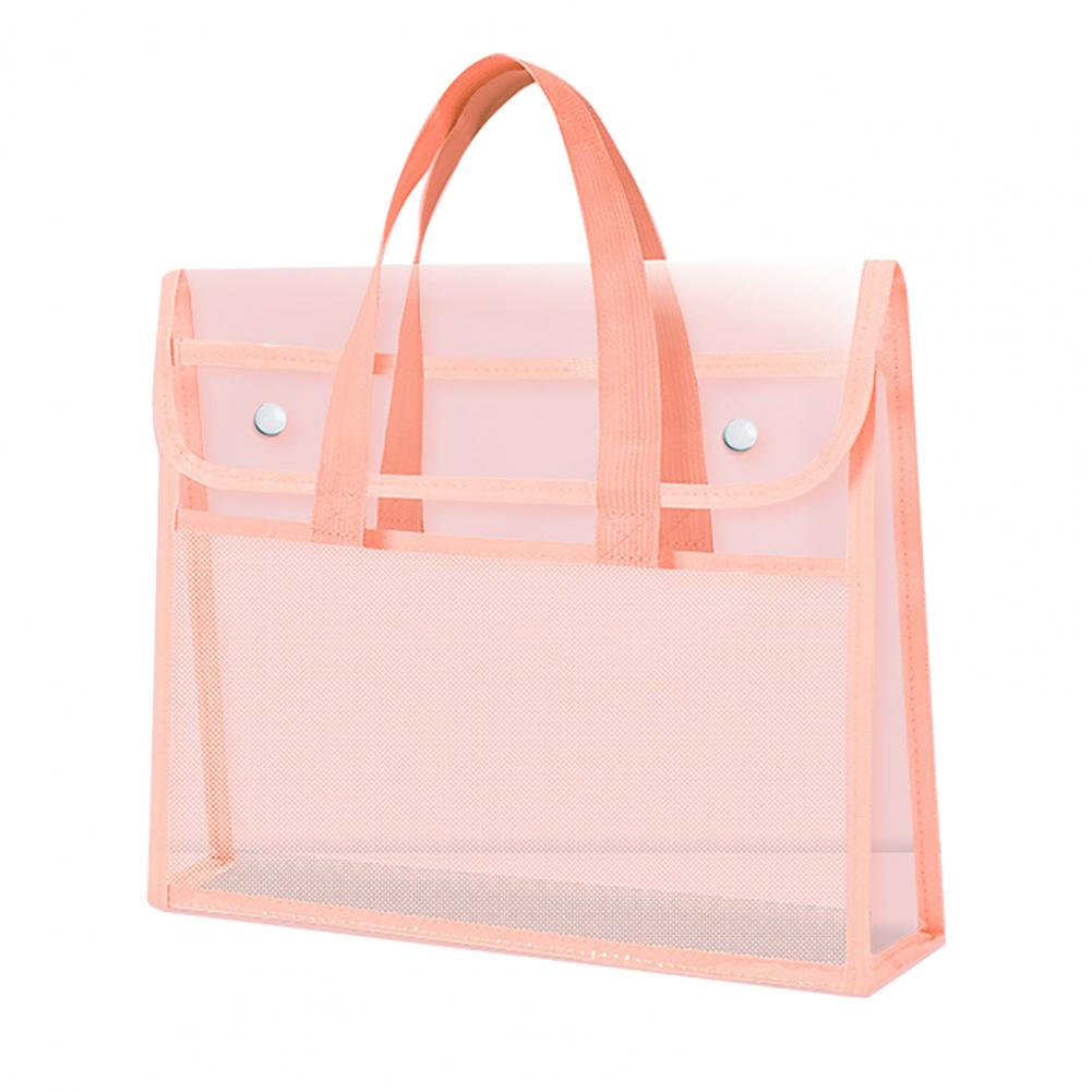 A4 Expandable File Folder With Snap Closure Transparent Plastic Waterproof Pouch Portable Documents Tote Bag For Office School рожевий
A4 Expandable File Folder With Snap Closure Transparent Plastic Waterproof Pouch Portable Documents Tote Bag For Office School рожевий
