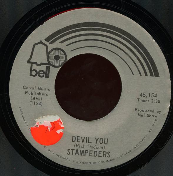 7inch Record STAMPEDERS Devil You 45154 BELL 1971 US Rock Used
7inch Record STAMPEDERS Devil You 45154 BELL 1971 US Rock Used