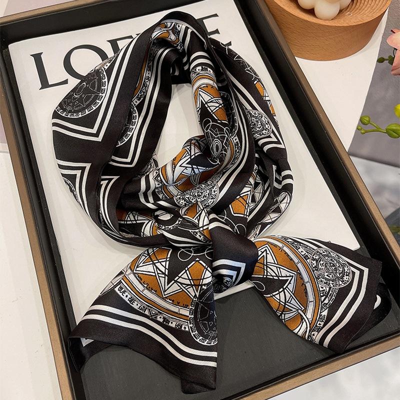 Silk Mulberry Silk Silk Scarf Professional Temperament Versatile Double-Layer Silk Scarf Thin And Narrow Long Scarf Streamer 150cm чёрный
Silk Mulberry Silk Silk Scarf Professional Temperament Versatile Double-Layer Silk Scarf Thin And Narrow Long Scarf Streamer 150cm чёрный