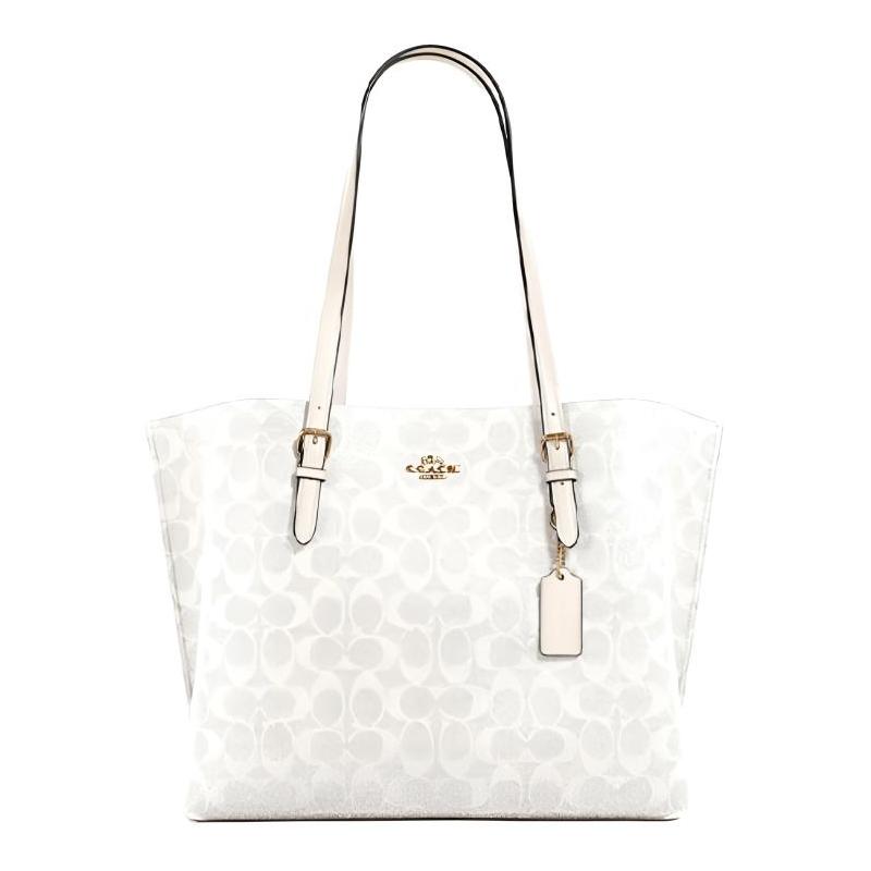 COACH shoulder bag Mollie Metal Logo Signature Logo Embossed Charm Tote Tote Shopping Coated Canvas and Smooth Leather Hand-held 34 Women s White золотий
COACH shoulder bag Mollie Metal Logo Signature Logo Embossed Charm Tote Tote Shopping Coated Canvas and Smooth Leather Hand-held 34 Women s White золотий