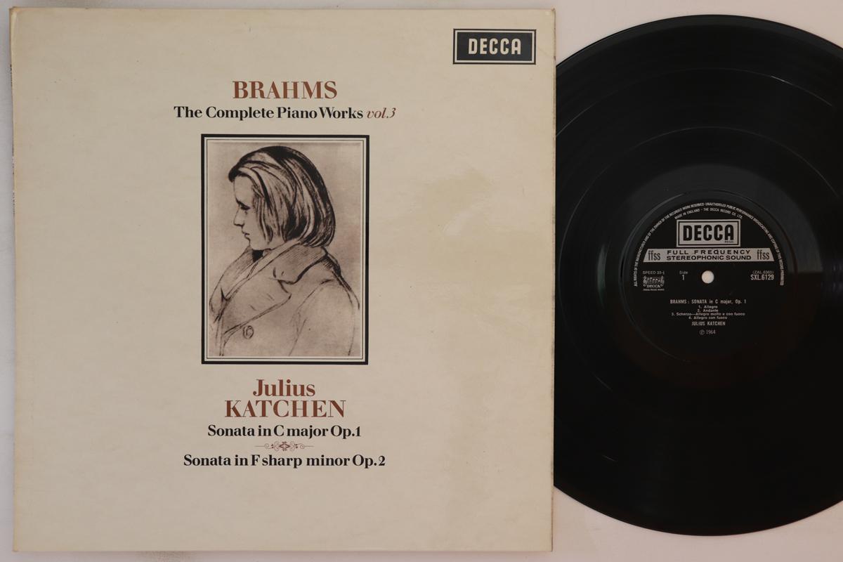 LP Record JULIUS KATCHEN - Brahms Complete Piano Works Vol. 3 SXL6129 DECCA UK Classical Used
LP Record JULIUS KATCHEN - Brahms Complete Piano Works Vol. 3 SXL6129 DECCA UK Classical Used