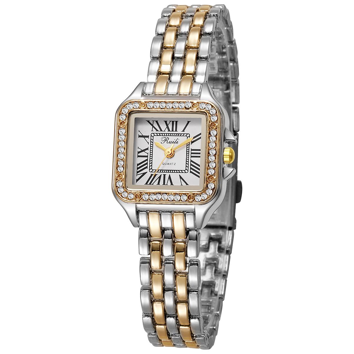 New fashion casual alloy steel with diamond bracelet for ladies quartz watch for Christmas and Halloween gifts
New fashion casual alloy steel with diamond bracelet for ladies quartz watch for Christmas and Halloween gifts