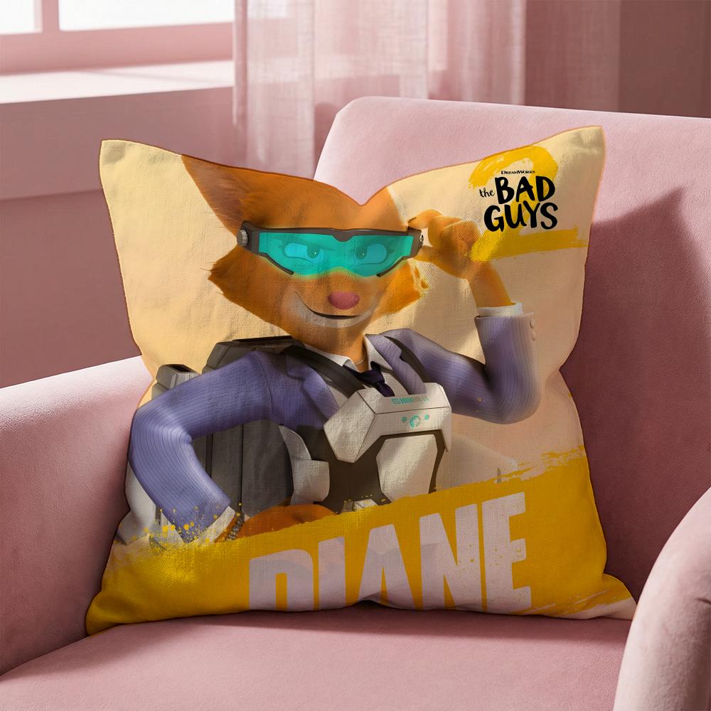 The Bad Guys Cushion Cover Multi-Scene Pillow Cover for Home & Car - Reversible, Soft & Durable for Daily Use 30cmx30cm
The Bad Guys Cushion Cover Multi-Scene Pillow Cover for Home & Car - Reversible, Soft & Durable for Daily Use 30cmx30cm