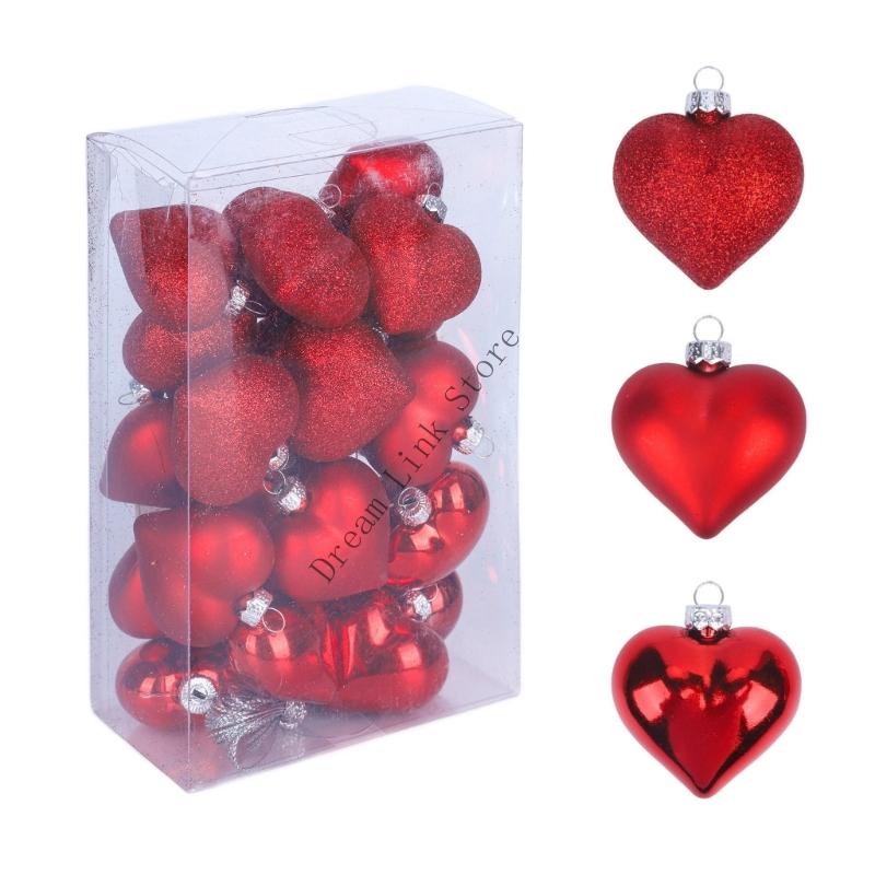 Q1FD Valentine s Day Heart Ornaments Heart Baubles Heart Shaped Hanging Decoration for Valentine Tree Wedding Anniversary червоний
Q1FD Valentine s Day Heart Ornaments Heart Baubles Heart Shaped Hanging Decoration for Valentine Tree Wedding Anniversary червоний