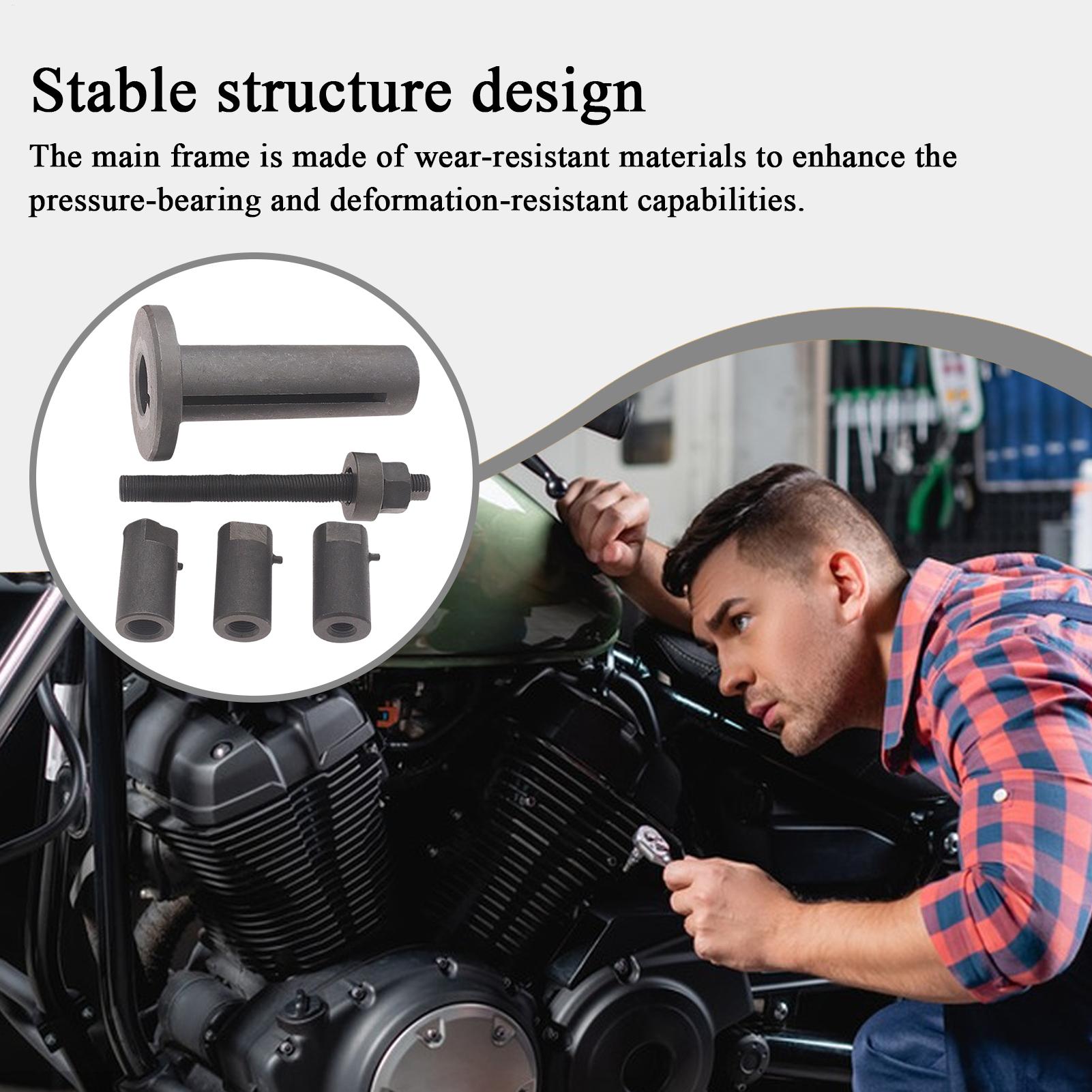 Motorcycle Crankshaft Tool Motorcycle Crank Removal Tool Stainless Steel Professional Repair Kit Replacement For Maintenance CHINA
Motorcycle Crankshaft Tool Motorcycle Crank Removal Tool Stainless Steel Professional Repair Kit Replacement For Maintenance CHINA