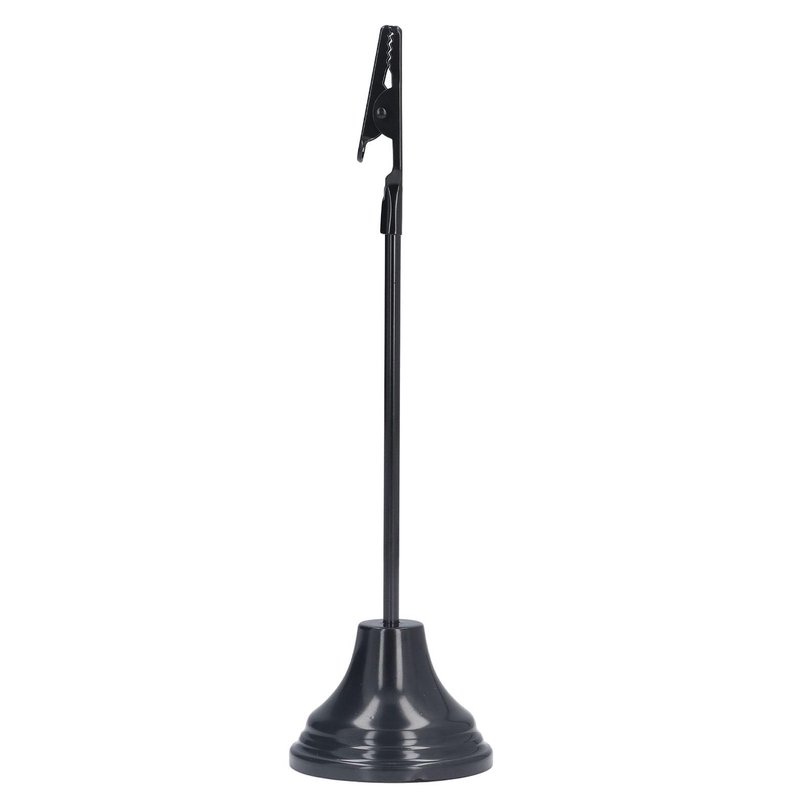Table Number Holder Convenient Practical Stable Reliable Attractive Decorative Durable Photo Stand чёрный
Table Number Holder Convenient Practical Stable Reliable Attractive Decorative Durable Photo Stand чёрный