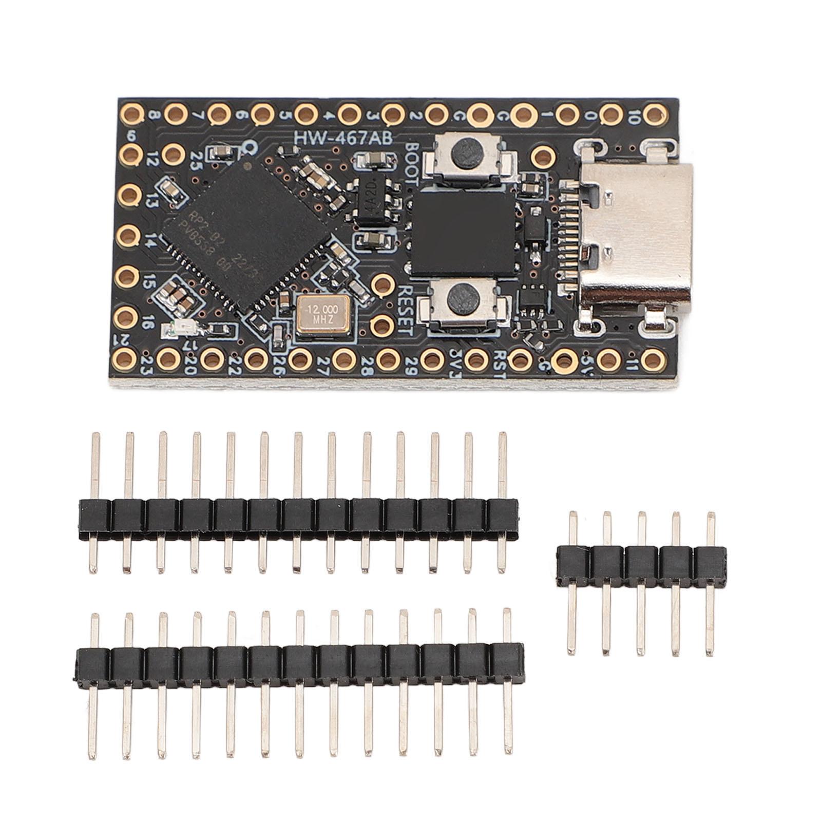 Development Board Dual Core for RP2040 Development Module with I2C SPI UART Interface for RPi Pico
Development Board Dual Core for RP2040 Development Module with I2C SPI UART Interface for RPi Pico