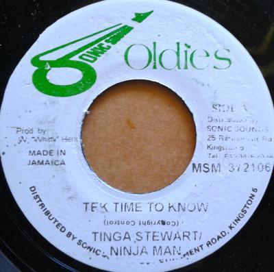 7inch Record TINGA STEWART & NINJAMAN - Tek Time To Know MSM372106 Sonic Sounds Ol Jamaica Reggae, Ska & Dub Used
7inch Record TINGA STEWART & NINJAMAN - Tek Time To Know MSM372106 Sonic Sounds Ol Jamaica Reggae, Ska & Dub Used