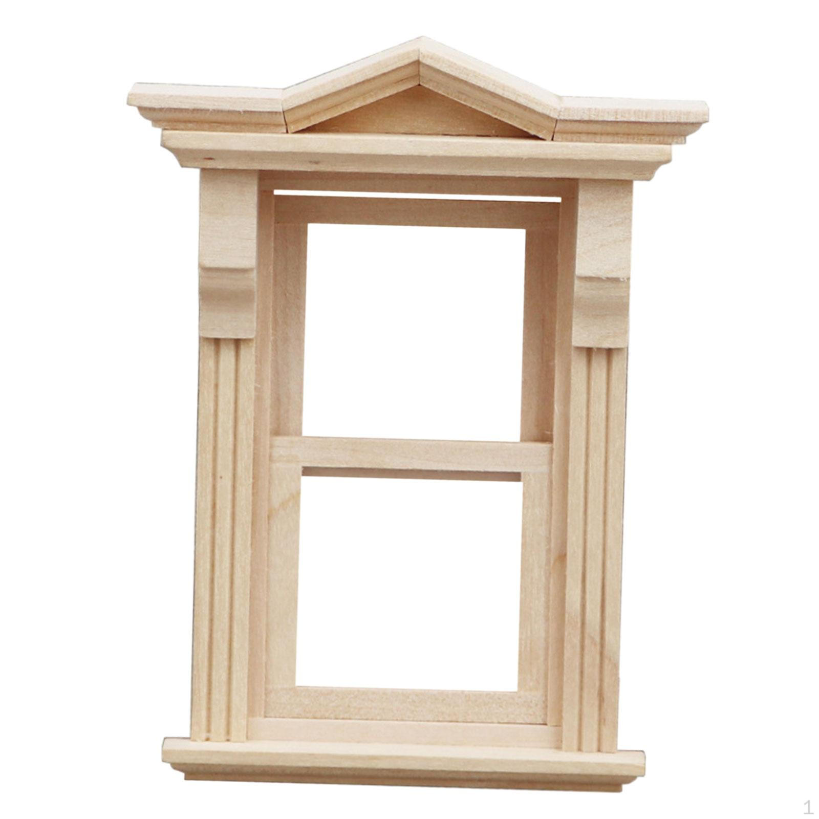 1: 12 Scale Wood Windows Dollhouse Furniture Pretend Play, Dolls Houses Decoration for
1: 12 Scale Wood Windows Dollhouse Furniture Pretend Play, Dolls Houses Decoration for