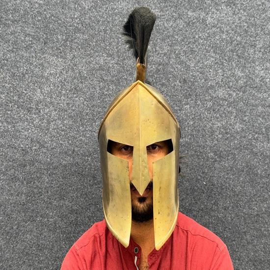 Шлем спартанского царя Леонида из 300 Ограниченная серия Шлем воина LARP Рождество
Шлем спартанского царя Леонида из 300 Ограниченная серия Шлем воина LARP Рождество