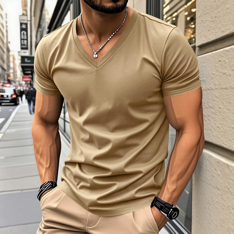 Men s Summer Quick-Dry V-Neck Sports T-Shirt XXL хакі
Men s Summer Quick-Dry V-Neck Sports T-Shirt XXL хакі