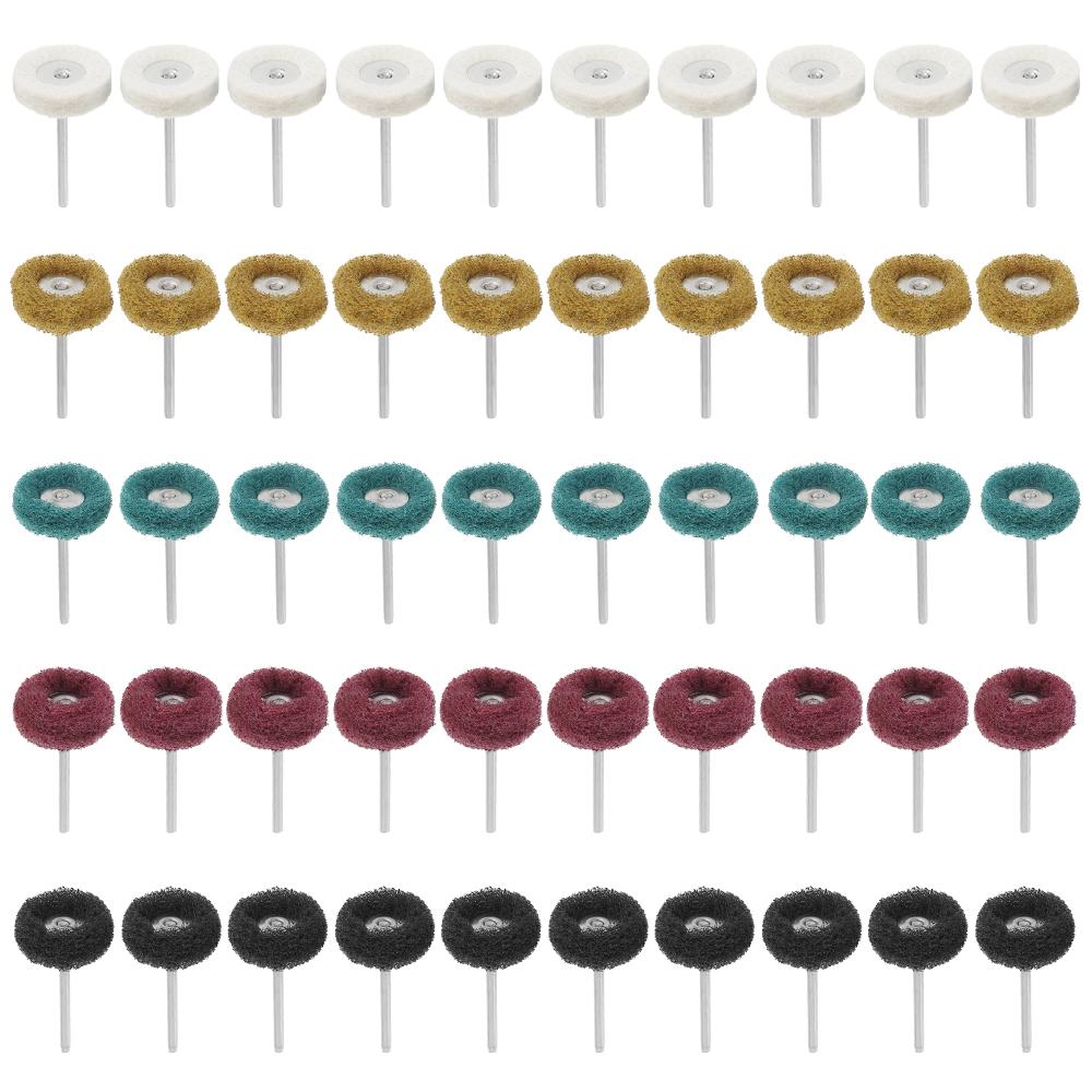 50/100pcs Mini Polishing Pad Wheel Nylon Abrasive Polishing Rotary Tool Multi purpose Grinding and Polishing Wheel
50/100pcs Mini Polishing Pad Wheel Nylon Abrasive Polishing Rotary Tool Multi purpose Grinding and Polishing Wheel