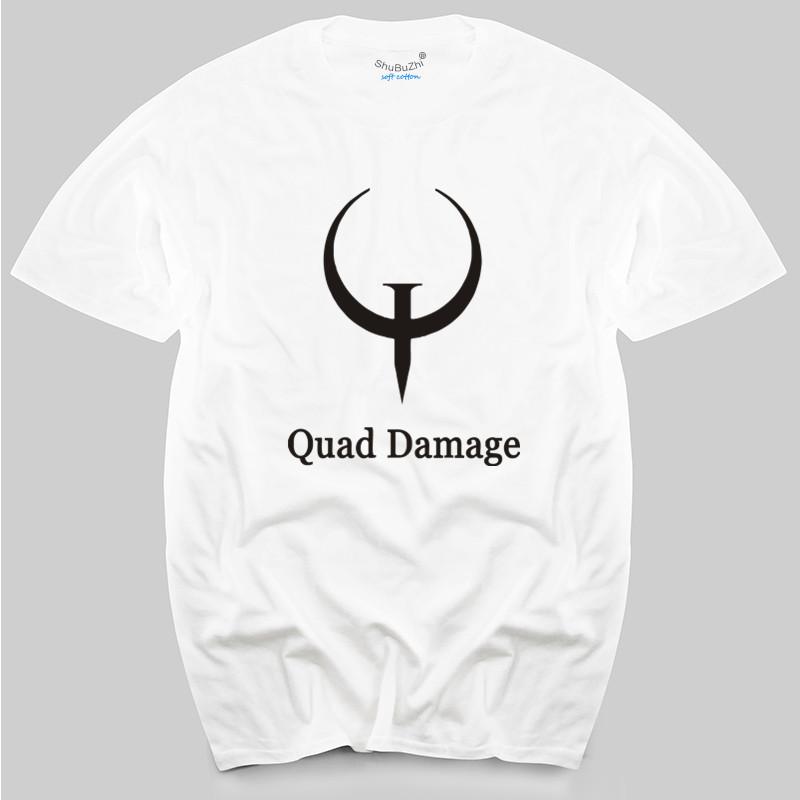 quad damage Quake Geek Gamer T shirt Cotton Multi Size Color mens top tees euro size teeshirts for him S
quad damage Quake Geek Gamer T shirt Cotton Multi Size Color mens top tees euro size teeshirts for him S