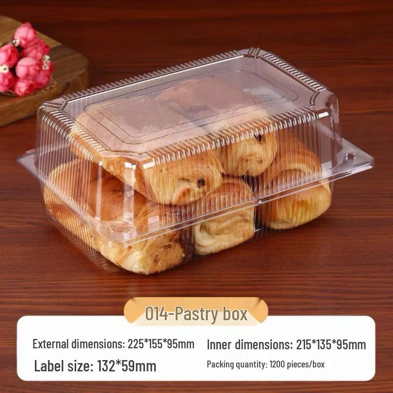 ZISIZ Transparent Disposable Cake Boxes (100-Pack)
ZISIZ Transparent Disposable Cake Boxes (100-Pack)