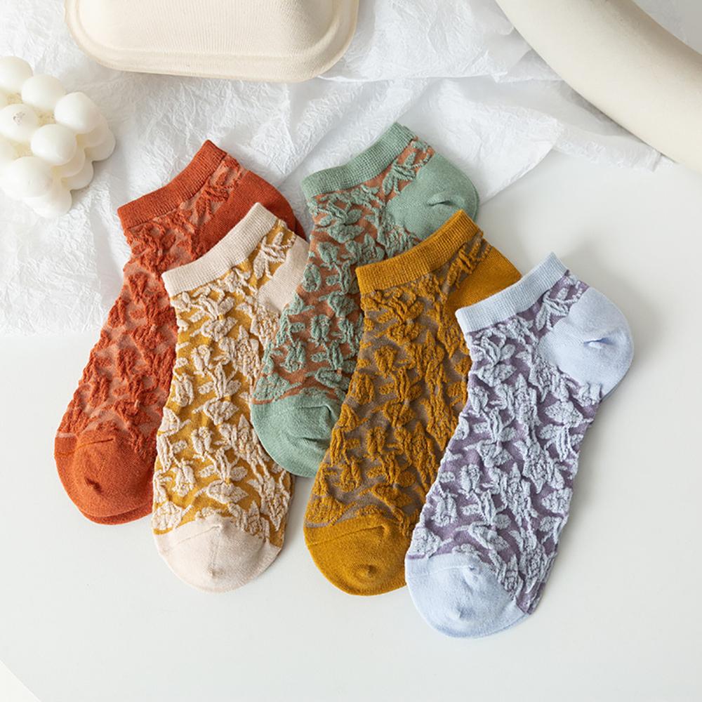 Breathable Colored Vintage Female Spring Boat Socks Women Hosiery Relief Flower Socks Cotton
Breathable Colored Vintage Female Spring Boat Socks Women Hosiery Relief Flower Socks Cotton