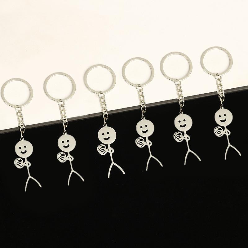 Милый брелок Stickman, средний палец, забавный баскетбольный мяч в руке, брелок для пары, подвеска для автомобиля, брелок для ключей, рюкзак, подвески, декор для сумки
Милый брелок Stickman, средний палец, забавный баскетбольный мяч в руке, брелок для пары, подвеска для автомобиля, брелок для ключей, рюкзак, подвески, декор для сумки