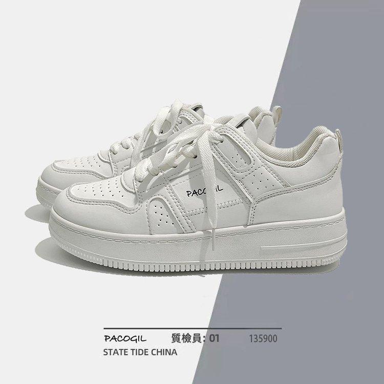 2025 summer new muffin thick baseplate shoes women s color matching plane light student women s leisure sports white shoes 40 білий
2025 summer new muffin thick baseplate shoes women s color matching plane light student women s leisure sports white shoes 40 білий