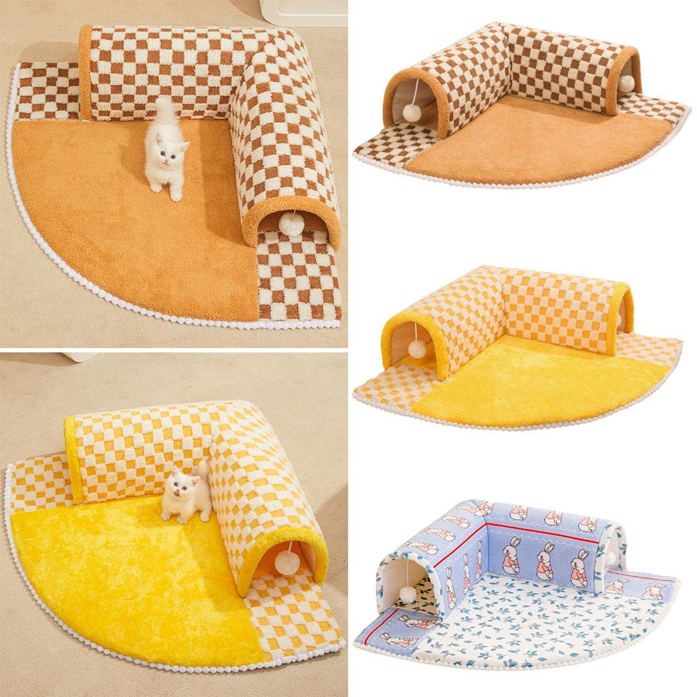Creative Cat Tunnel Winter Pet Bed Warm Cat Hole Toy Cat House Props Tunnel Nest With Bed Cat T P4Q8
Creative Cat Tunnel Winter Pet Bed Warm Cat Hole Toy Cat House Props Tunnel Nest With Bed Cat T P4Q8