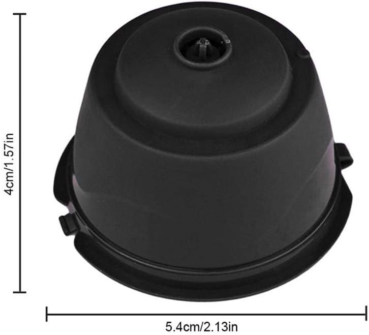 2 упаковки багаторазових капсул для Nescafe Dolce Gusto – багаторазові кавові капсули з високоякісним фільтром для кави, звареної на замовлення чорний
2 упаковки багаторазових капсул для Nescafe Dolce Gusto – багаторазові кавові капсули з високоякісним фільтром для кави, звареної на замовлення чорний