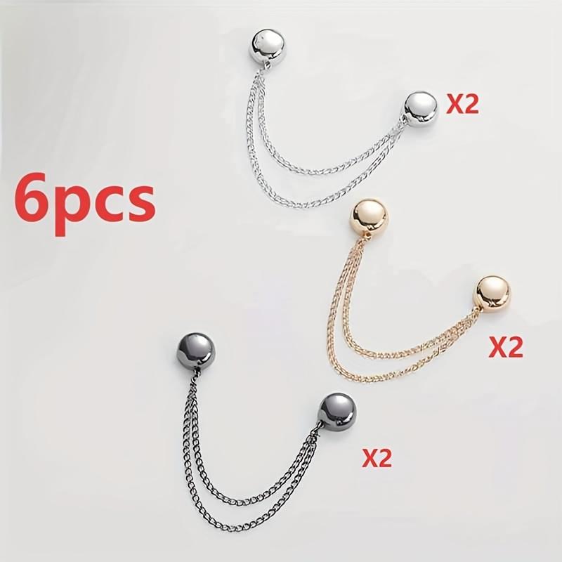 6Pcs Women s Magnetic Clothing Clips-Adjustable,Suitable For Shirts/Sleeves/Dresses/Pants Brooch Clips,Women s Fashion Accessory
6Pcs Women s Magnetic Clothing Clips-Adjustable,Suitable For Shirts/Sleeves/Dresses/Pants Brooch Clips,Women s Fashion Accessory