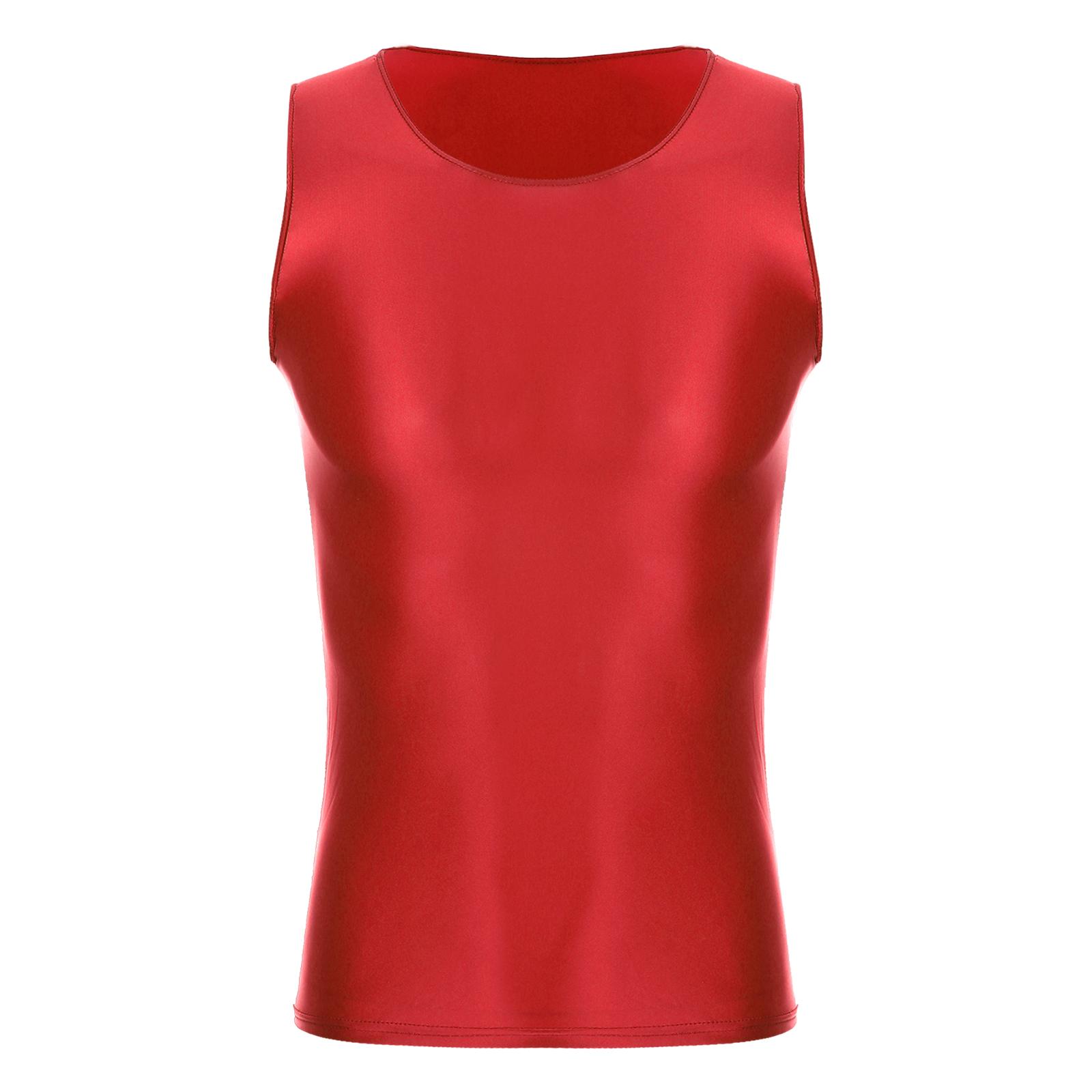 Mens Stretchy Sleeveless Vest: Glossy Smooth Tank Top for Yoga, Swim, Gym & Sleep L червоний
Mens Stretchy Sleeveless Vest: Glossy Smooth Tank Top for Yoga, Swim, Gym & Sleep L червоний