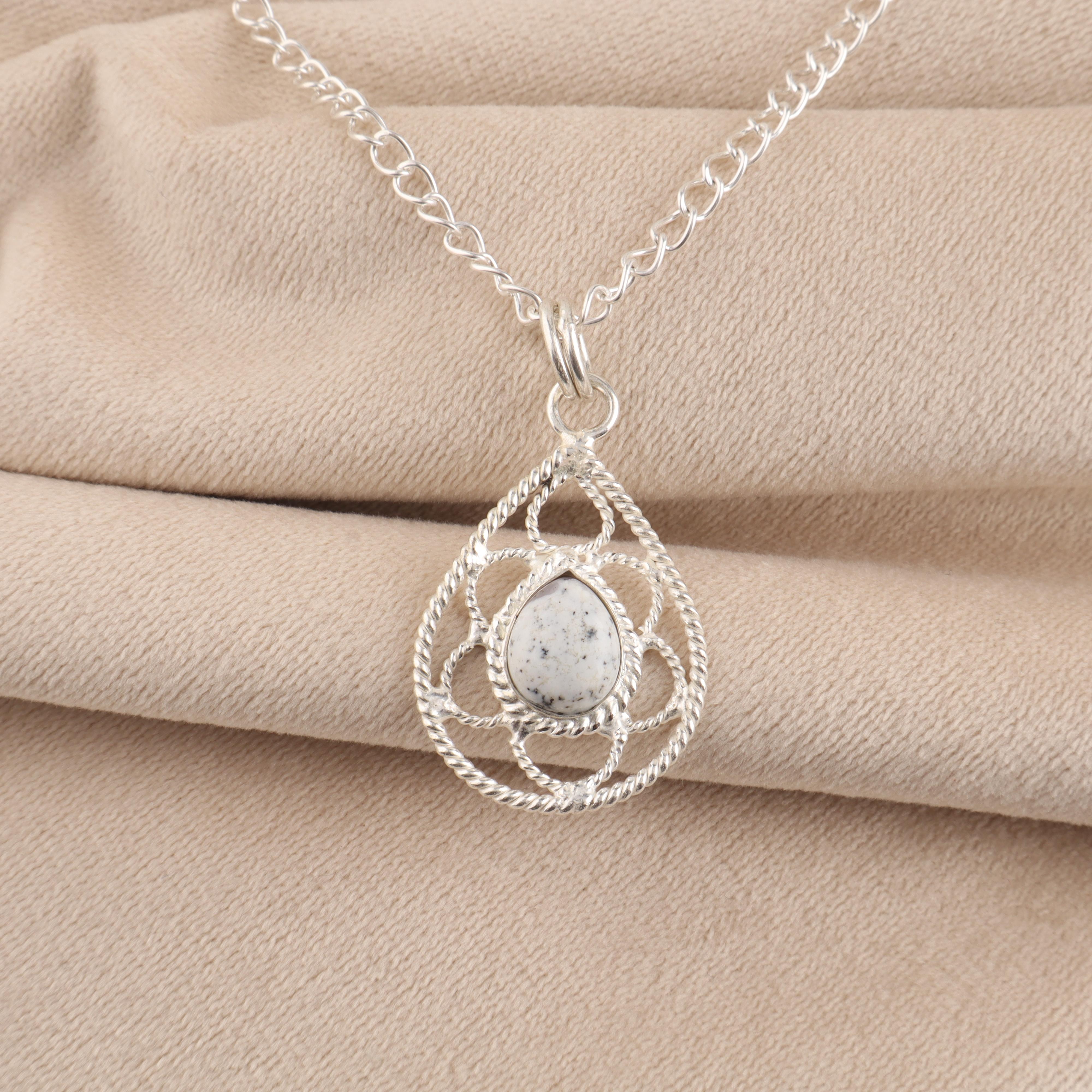 Dendrite Opal Gemstone 925 Sterling Silver Statement Pretty Pendant 1.40 For Gift PP-19-23
Dendrite Opal Gemstone 925 Sterling Silver Statement Pretty Pendant 1.40 For Gift PP-19-23