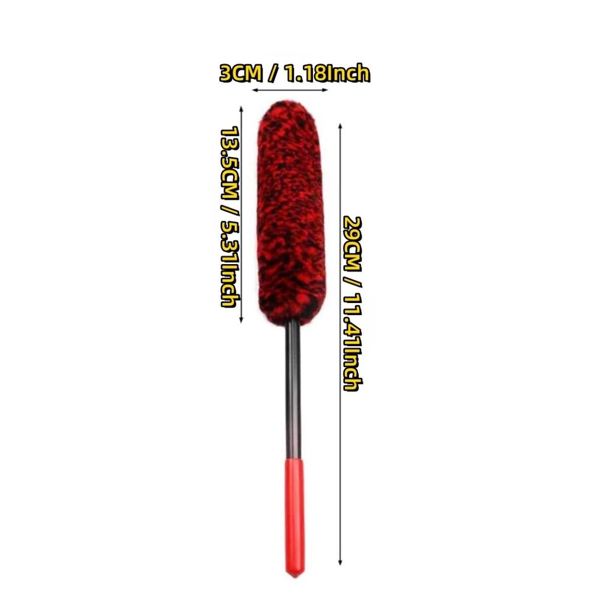 Auto Wheel Detailing Brush Bendable Wheel Woolies Car Cleaning Tools for Car Rim Tire Washing Easily Clean Hard-To-Reach Areas
Auto Wheel Detailing Brush Bendable Wheel Woolies Car Cleaning Tools for Car Rim Tire Washing Easily Clean Hard-To-Reach Areas