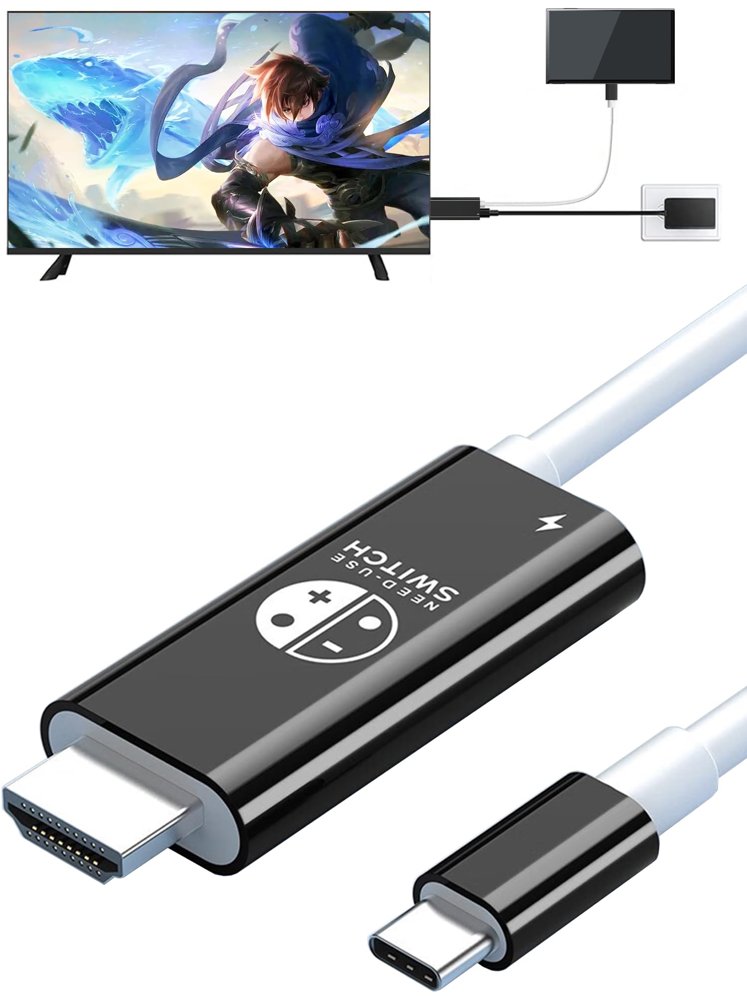 Switch Dock Switch Direct TV Output Switch Replacement Cable Switch Dock HDMI Cable 3in1 Dock Compatible with Switch Switch OLED Laptop Tablet Other
Switch Dock Switch Direct TV Output Switch Replacement Cable Switch Dock HDMI Cable 3in1 Dock Compatible with Switch Switch OLED Laptop Tablet Other