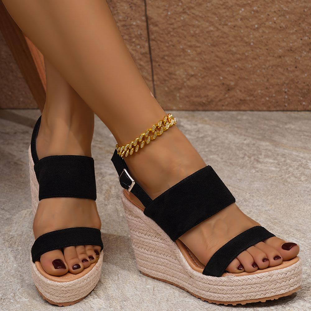 Новые летние эспадрильи на платформе и танкетке, модные праздничные повседневные женские сандалии для вечеринок, удобные для ходьбы 41
Новые летние эспадрильи на платформе и танкетке, модные праздничные повседневные женские сандалии для вечеринок, удобные для ходьбы 41