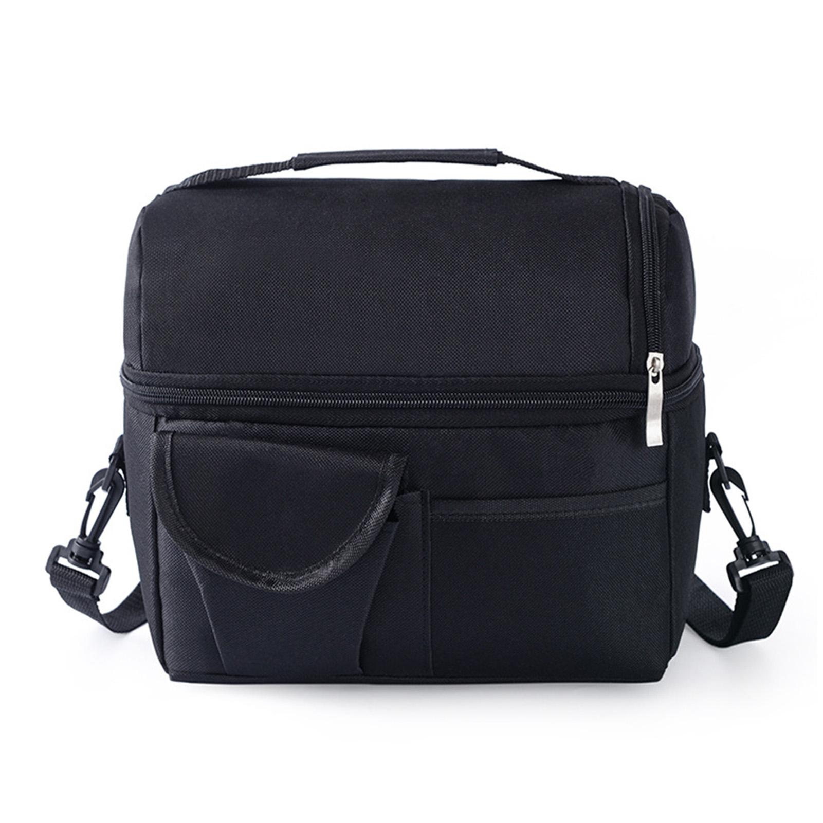 Cooler Bags Insulated Double Layer Large Capacity Oxford Cloth Washable Foldable Heat Insulation чорний
Cooler Bags Insulated Double Layer Large Capacity Oxford Cloth Washable Foldable Heat Insulation чорний