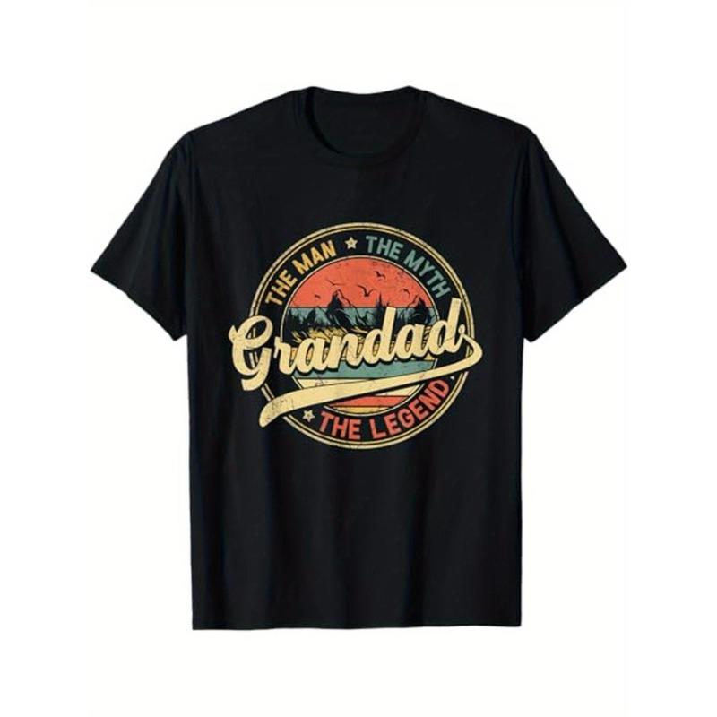 Mens vintage vintage Tshirt in black with gold letters and grandfather gift design suitableclothing and family activities 4XL
Mens vintage vintage Tshirt in black with gold letters and grandfather gift design suitableclothing and family activities 4XL
