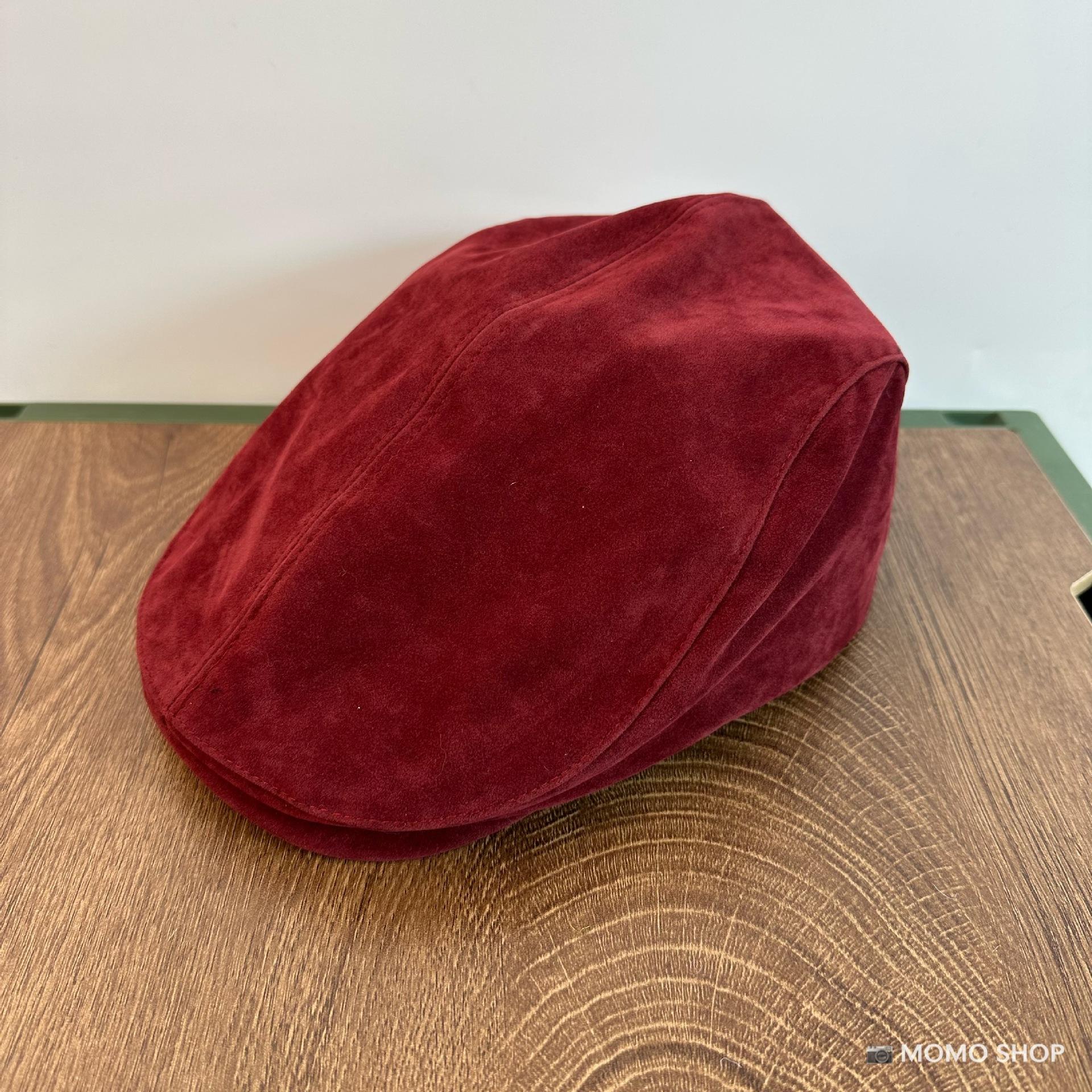 Faux Suede Beret Newsboy Cap Fall Winter Warm Soft Unisex Hat Classic British Style for Women Men Vintage Fashion M 56-58cm бордовый
Faux Suede Beret Newsboy Cap Fall Winter Warm Soft Unisex Hat Classic British Style for Women Men Vintage Fashion M 56-58cm бордовый