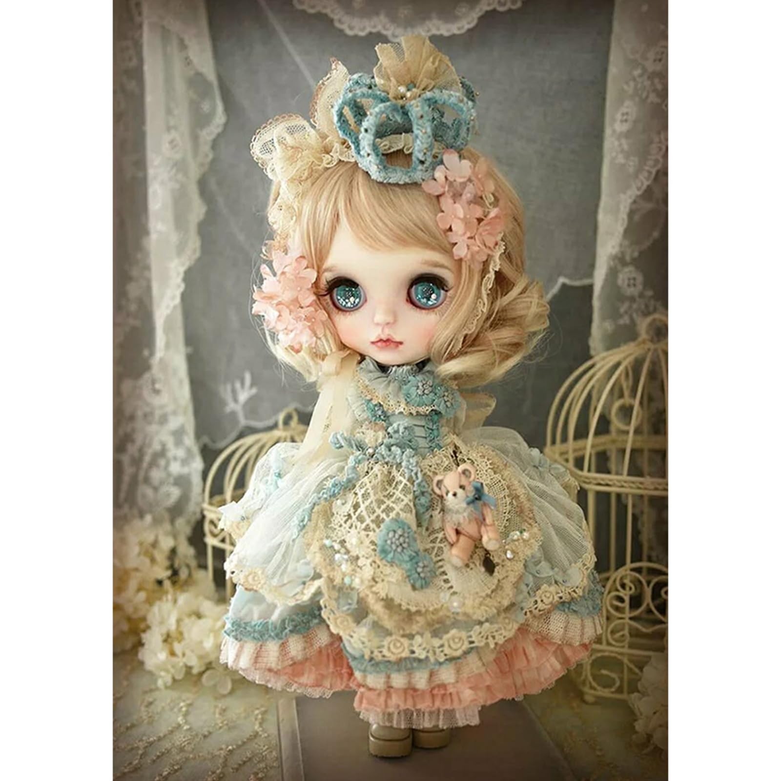 JISHSHAY Diamond Art Barbie Doll 5D Diamond Art Бисерное искусство Полный набор для мозаики из пасты Набор для рукоделия Алмазная живопись Украшение для дома и ресторана
JISHSHAY Diamond Art Barbie Doll 5D Diamond Art Бисерное искусство Полный набор для мозаики из пасты Набор для рукоделия Алмазная живопись Украшение для дома и ресторана