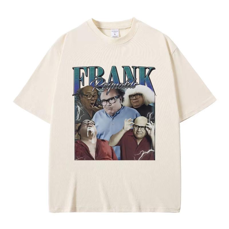 Frank Reynolds Print Tshirts Always Sunny in Philadelphia Tshirt Unisex Women Funny Joke Humor Meme T Shirts Unisex Cozy Cotton Tees 4XL
Frank Reynolds Print Tshirts Always Sunny in Philadelphia Tshirt Unisex Women Funny Joke Humor Meme T Shirts Unisex Cozy Cotton Tees 4XL
