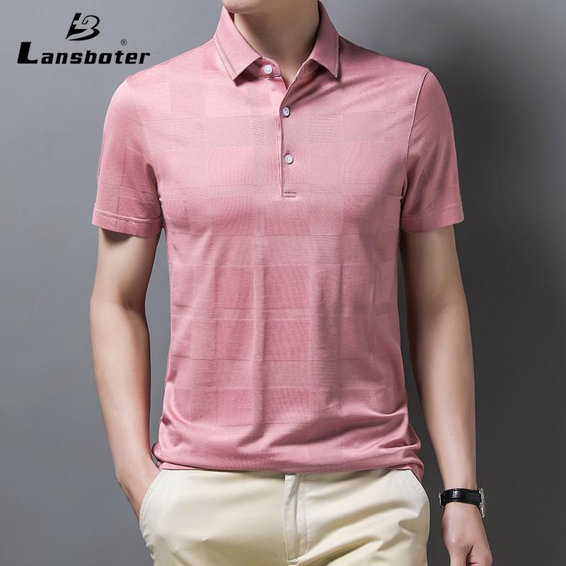 Lansboter Mulberry Silk Мужская футболка с короткими рукавами Летняя молодежная рубашка с короткими рукавами Шелковая рубашка-поло с половиной рукавов
Lansboter Mulberry Silk Мужская футболка с короткими рукавами Летняя молодежная рубашка с короткими рукавами Шелковая рубашка-поло с половиной рукавов
