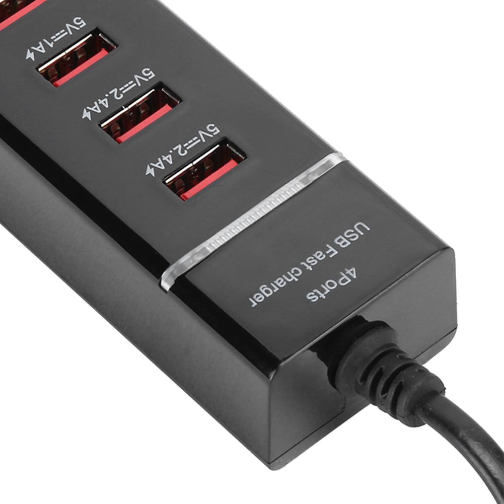 Мобильный телефон Кабель 3А Настольный с несколькими портами USB 4
Мобильный телефон Кабель 3А Настольный с несколькими портами USB 4