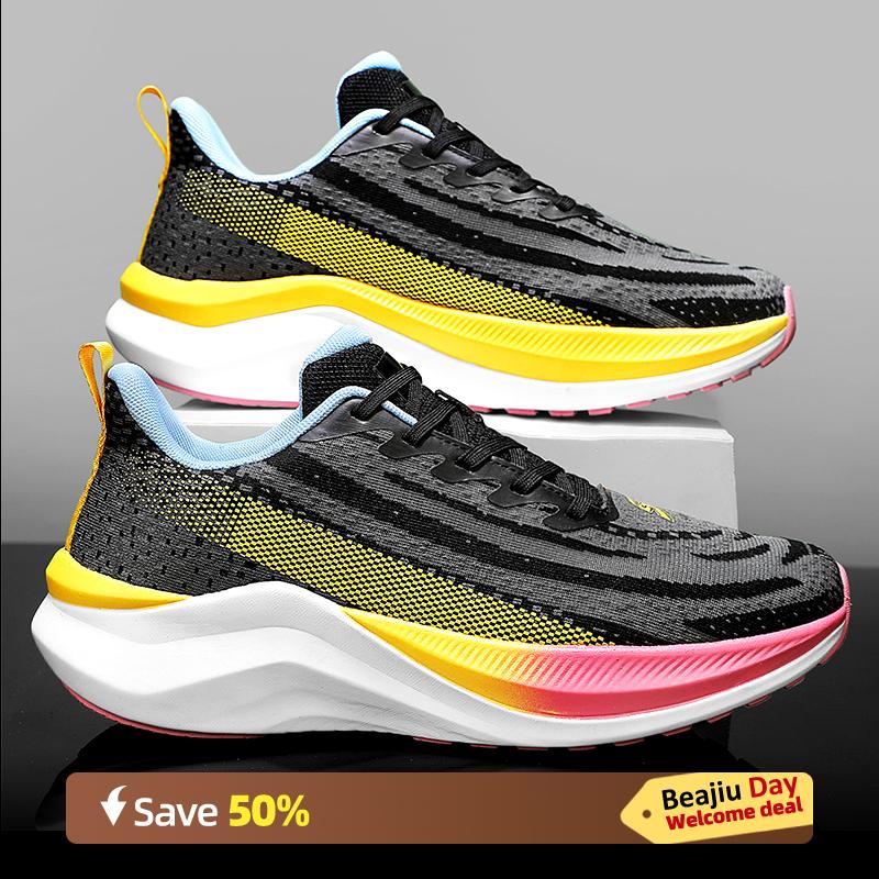 Air Cushion Men Sports Running Shoes Marathon Breathable Lightweight Women s Comfortable Athletic Nonskid Carbon Plate Sneakers 45
Air Cushion Men Sports Running Shoes Marathon Breathable Lightweight Women s Comfortable Athletic Nonskid Carbon Plate Sneakers 45