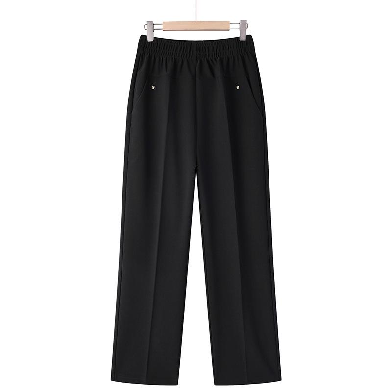 Mom s Spring Wide-Leg Pants: Fashionable, Slimming, Elastic Waist for Middle-Aged & Elderly Women 2XL (recommended for 105-120 jin)
Mom s Spring Wide-Leg Pants: Fashionable, Slimming, Elastic Waist for Middle-Aged & Elderly Women 2XL (recommended for 105-120 jin)