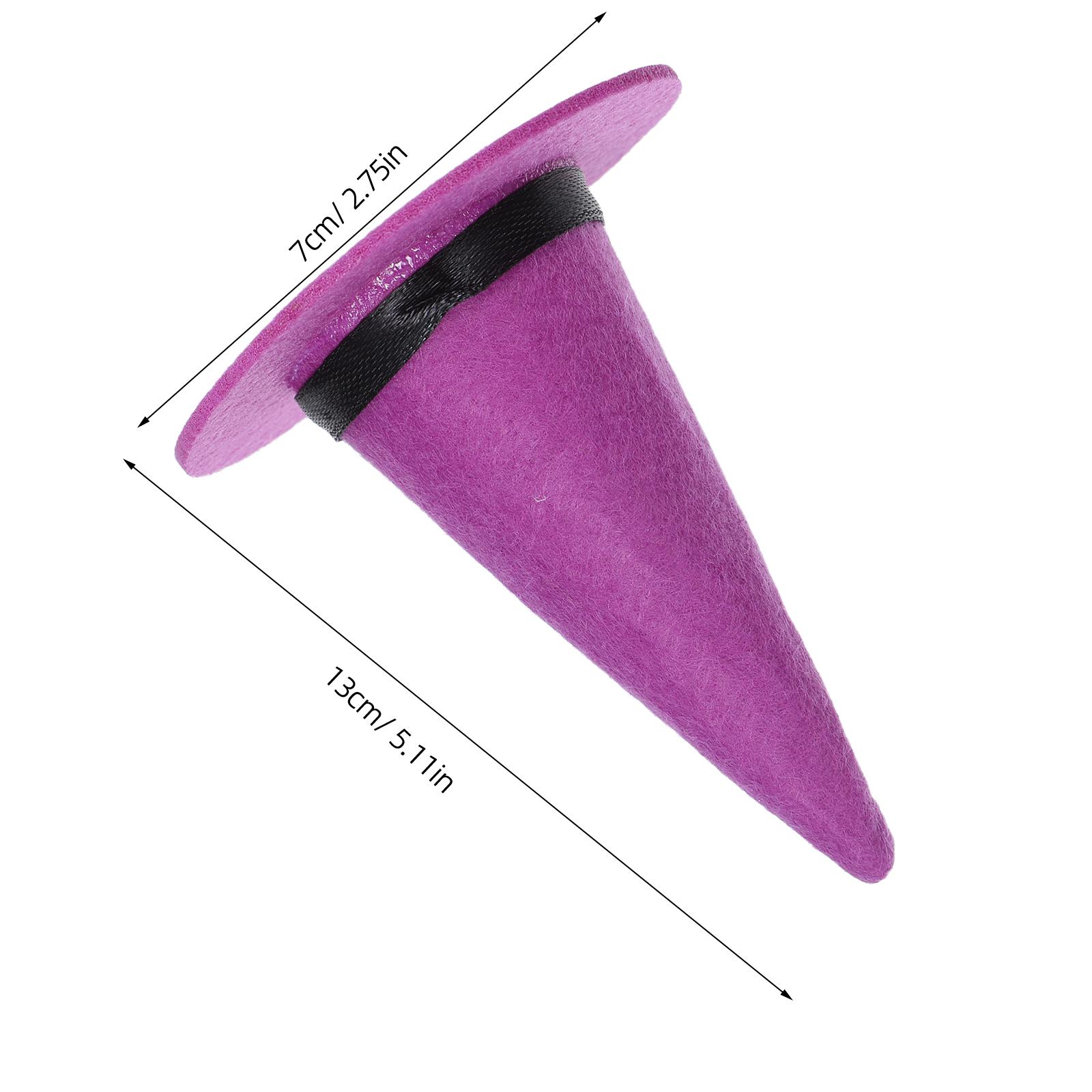 12pcs Mini Felt Witch Hats Halloween Bottle Toppers Holiday Party Decors For Diy Crafts Costume Accessories & Table Centerpieces фіолетовий
12pcs Mini Felt Witch Hats Halloween Bottle Toppers Holiday Party Decors For Diy Crafts Costume Accessories & Table Centerpieces фіолетовий