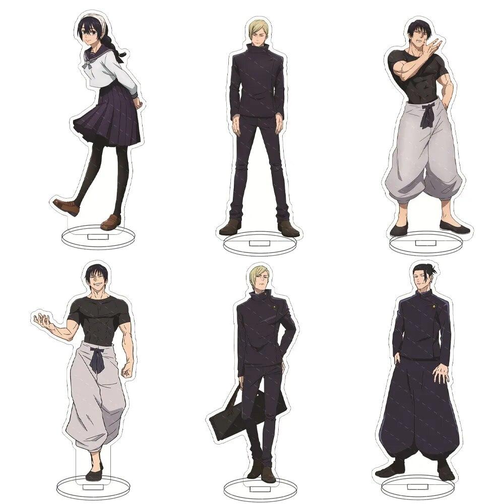 Аниме дзюдзюцу кайсен акриловая подставка Geto Suguru Gojo Satoru Toji Fushiguro Amanai Riko брелок украшение для стола
Аниме дзюдзюцу кайсен акриловая подставка Geto Suguru Gojo Satoru Toji Fushiguro Amanai Riko брелок украшение для стола