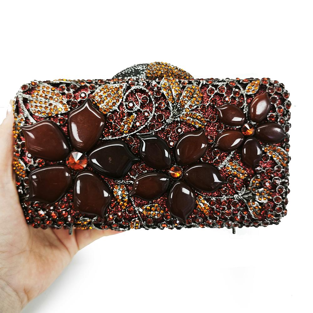 WHTUOHENG Pink Flower Stone Evening Clutches Women Floral Crystal Evening Bags Rhinestones Bridal Wedding Party Clutch Purse 18cmX12cmX6cm
WHTUOHENG Pink Flower Stone Evening Clutches Women Floral Crystal Evening Bags Rhinestones Bridal Wedding Party Clutch Purse 18cmX12cmX6cm