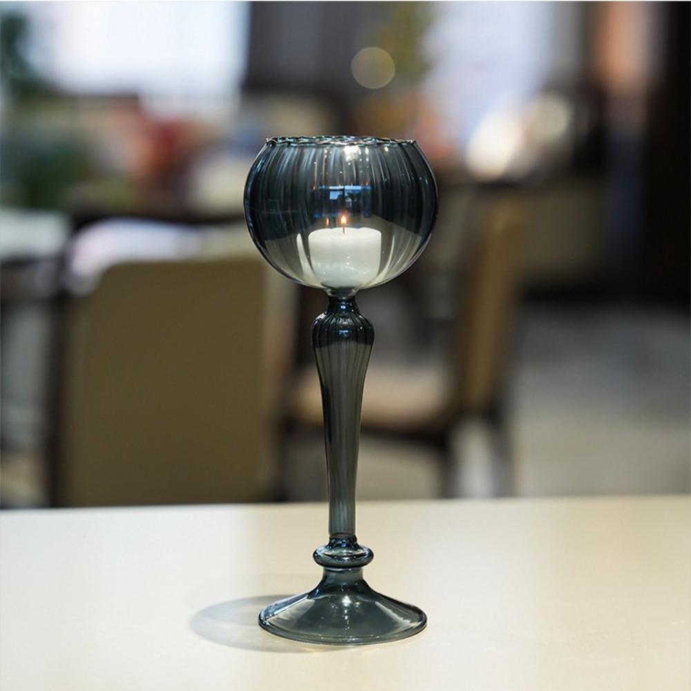 European Transparent High Footed Striped Table Lamp-style Candlestick Wedding Home Creative Decor Glass Candle Holder серый
European Transparent High Footed Striped Table Lamp-style Candlestick Wedding Home Creative Decor Glass Candle Holder серый