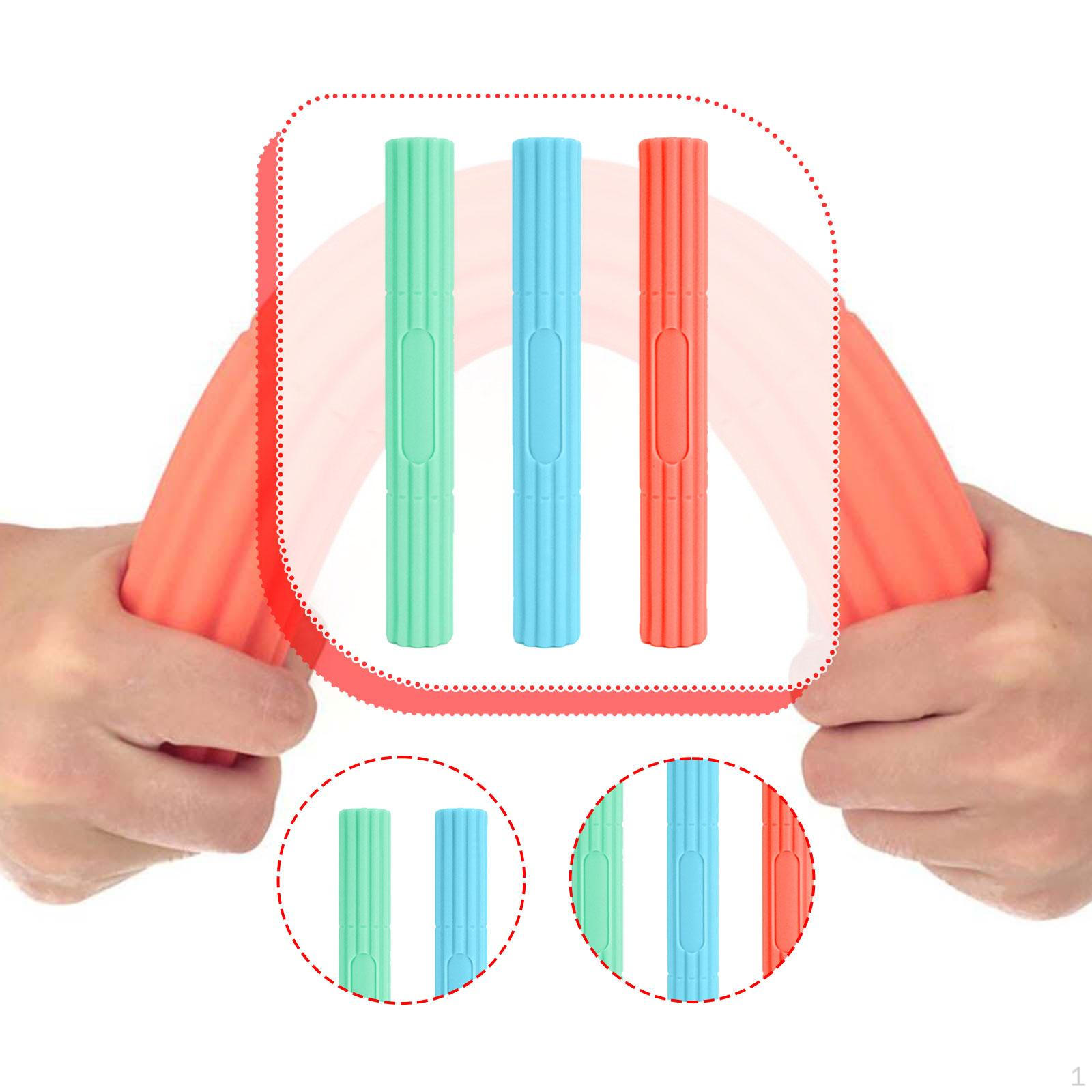 3 Pieces Twist Hand Bar Resistance Non Slip Portable Equipment Strengthener for Enthusiasts
3 Pieces Twist Hand Bar Resistance Non Slip Portable Equipment Strengthener for Enthusiasts