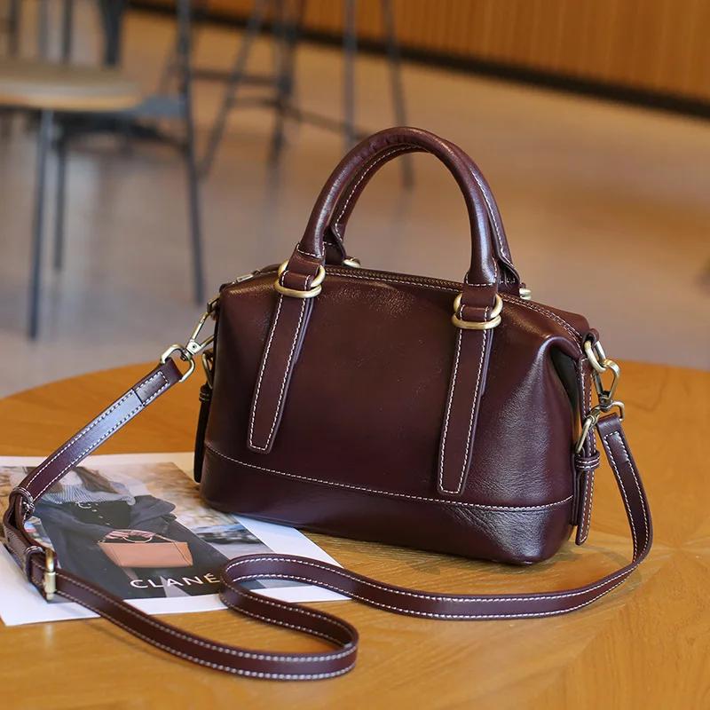 Women s Genuine Cow Leather Shoulder Bags Female Natural Cowhide Bost Handbags Ladies Fashi Designer Luxury Crossbody Bag 23x11x17cm темно-красного
Women s Genuine Cow Leather Shoulder Bags Female Natural Cowhide Bost Handbags Ladies Fashi Designer Luxury Crossbody Bag 23x11x17cm темно-красного